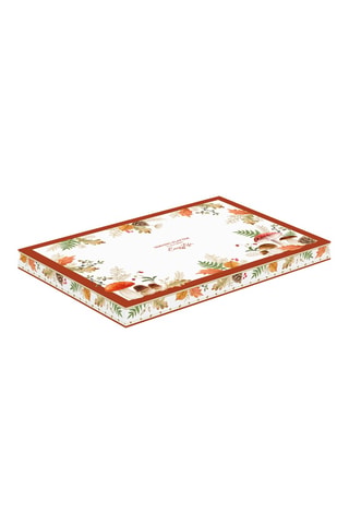 Fuente de porcelana Autumn Breeze - 35 x 3 x 25 cm
