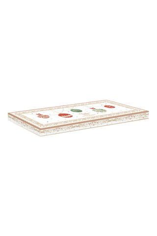 Bandeja de porcelana Christmas Eve - 35 x 15 x 2,5 cm