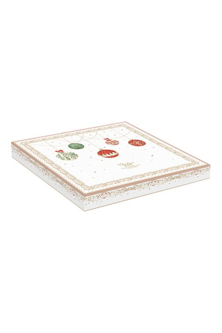 Juego de postre de porcelana Christmas Eve - 2 piezas