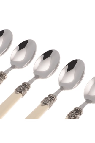 6 cucharillas de café de acero inoxidable Classic