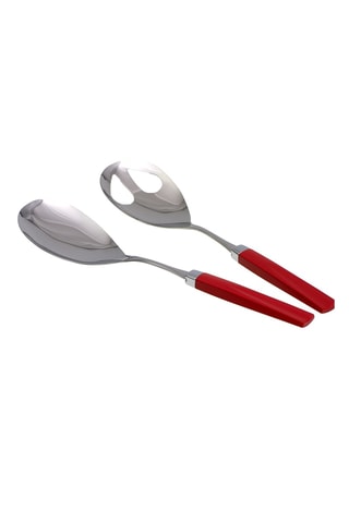 Cubiertos para ensalada de acero inoxidable Easy - 2 piezas