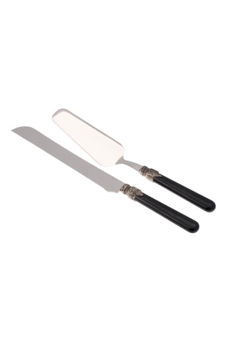 Pala y cuchillo para tarta de acero inoxidable Classic