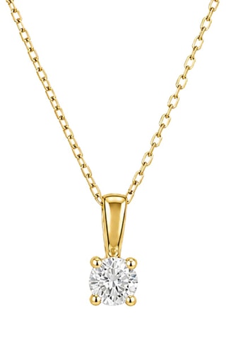 Colgante Laila - Oro amarillo y diamante