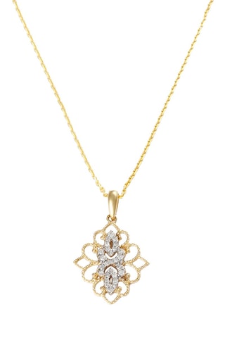 Colgante Reflet d'Amour - Oro amarillo y diamantes