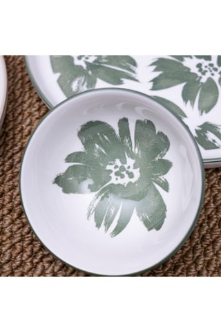 6 bols en porcelaine Hanae