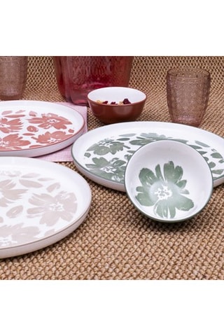 Service en porcelaine Hanae - 18 pièces