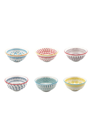 6 bols en porcelaine Kyoto - 25 cl