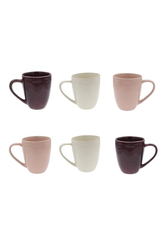 6 mugs en céramique Terra - 30 cl
