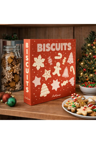 Coffret création biscuits et sablés Cook Book - 11 pièces