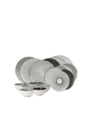 Service en porcelaine Komaé 18 pièces