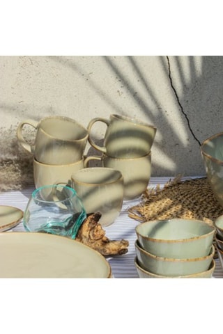 6 mugs en céramique Dune