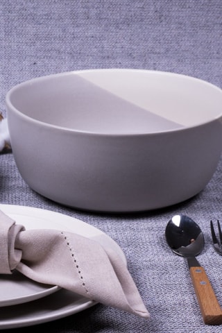 Saladier en céramique Terre de Sienne - 24 cm