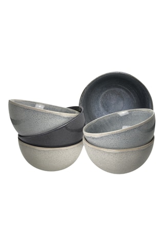 6 bols en porcelaine Zao - 14,2 x 7,7 cm