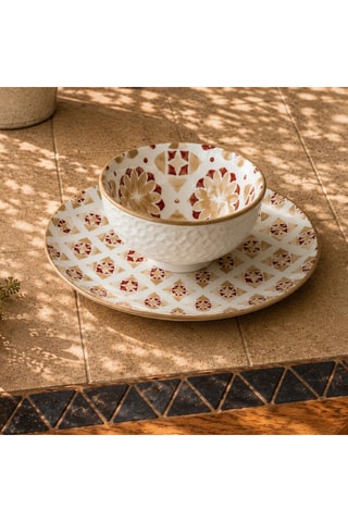6 bols en porcelaine Sabela - 30 cl