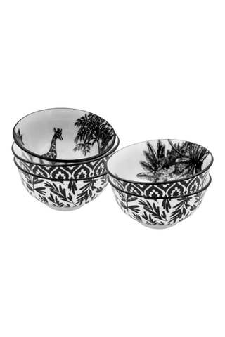 6 bols en porcelaine - 25 cl