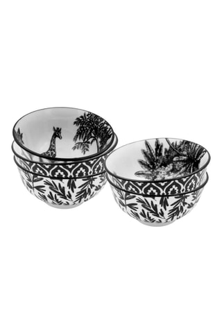 6 bols en porcelaine - 50 cl