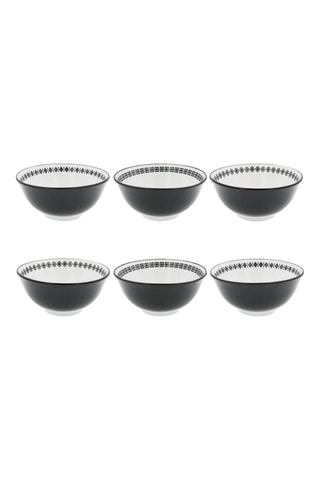 6 bols en porcelaine