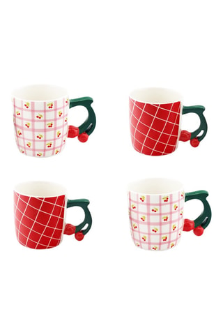  4 mugs Fruits en Folie - 35 cl