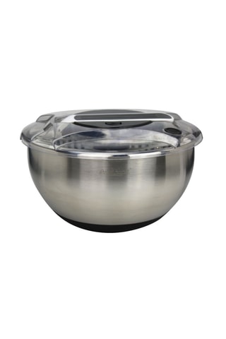 Essoreuse à salade en acier inoxydable Nouvelle génération - 28,5 x 17,5 cm
