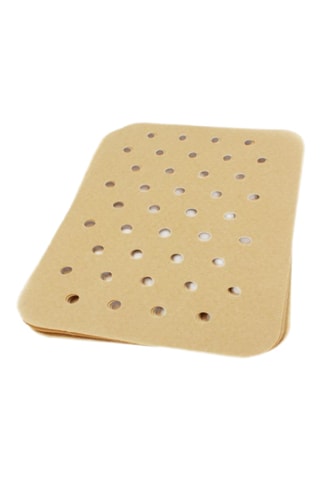 50 feuilles de cuisson rectangulaires pour Air fryer - 19 x 13 x 2 cm