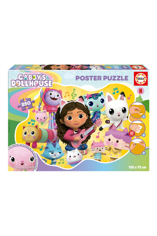 Puzle Gabby's dollhouse «poster puzzle» - 250 piezas - Desde 8 años