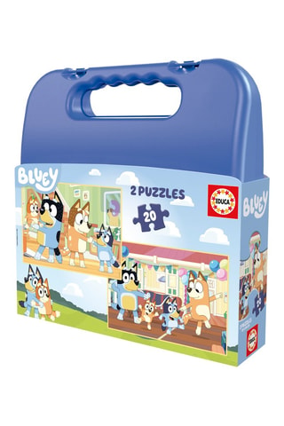 Maletín de puzle progresivo Bluey - 40 piezas