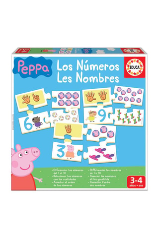 Puzle Aprendo los números Peppa Pig Hasbro - Desde 3 años