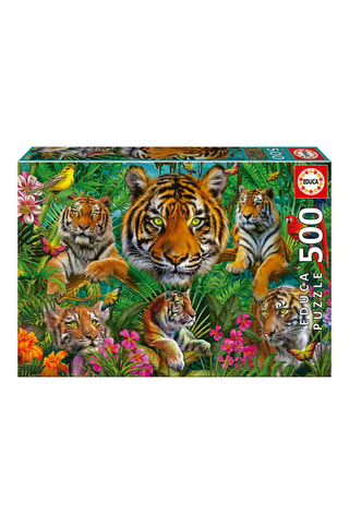 Puzle Jungla de tigres - 500 piezas