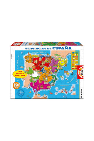 Puzle Provincias de España - 150 piezas - Desde 6 años