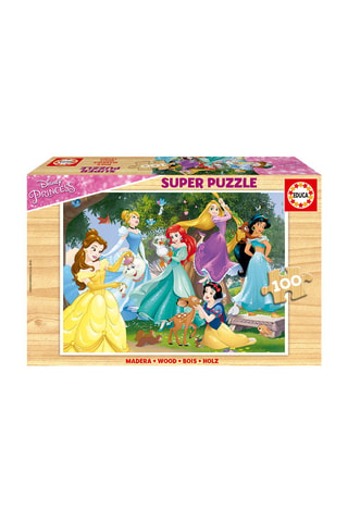 Puzle Princesas Disney de madera - 100 piezas - Desde 6 años