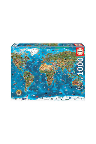Puzle Maravillas del mundo - 1000 piezas - Desde 14 años