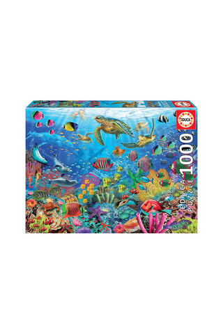 Puzle Tortugas en el paraíso - 1000 piezas - Desde 14 años