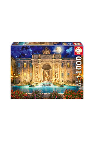 Puzle Fontana de Trevi Roma - 1000 piezas - Desde 14 años