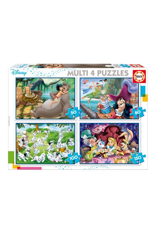 4 puzles Disney -  380 piezas  -  Desde 5 años