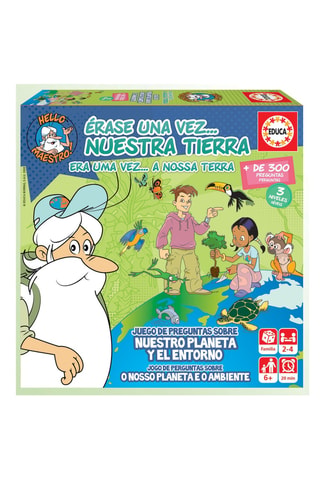 Juego de mesa Érase una vez… nuestra tierra -  104 piezas  -  Desde 6 años