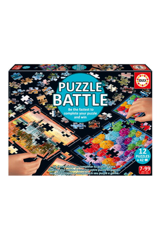 12 puzles Puzzle battle paisajes -  12 x 42 piezas  -  Desde 7 años