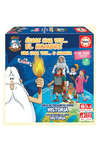 Juego de mesa Érase una vez… el hombre (historia) -  104 piezas  -  Desde 6 años