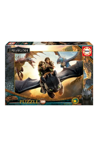 Puzle How to train your dragon - 200 piezas - Desde 6 años