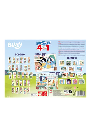 Educa® superpack bluey -  153 piezas  -  Desde 3 años