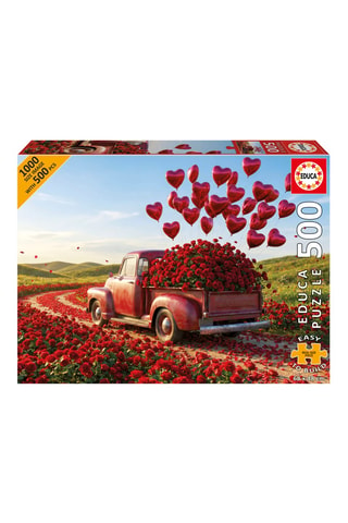 Puzle Plus pickup de san valentín - 500 piezas - Desde 11 años