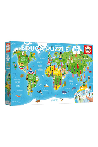 Puzle Girls of the world «geopuzzles» - 150 piezas - Desde 6 años