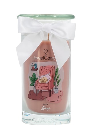 Vela perfumada y pendientes Cozy & Lazy - Fresco y floral