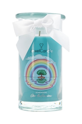 Vela perfumada y collar Somehwere Over The Rainbow - Afrutada y fresca