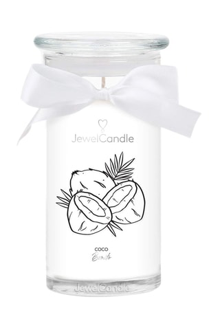 Vela perfumada y pendientes Coco Bonito - Afrutada y fresca