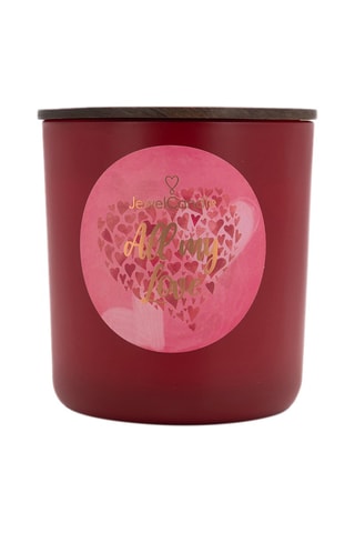 Vela perfumada y anillo M All My Love - Floral y afrutada