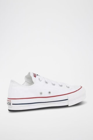 Baskets plateformes All Star Lift Ox Jr - Blanc - Blanc