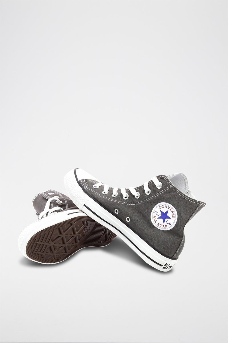 Sneakers de corte alto Ctas HI - Blanco, negro y gris