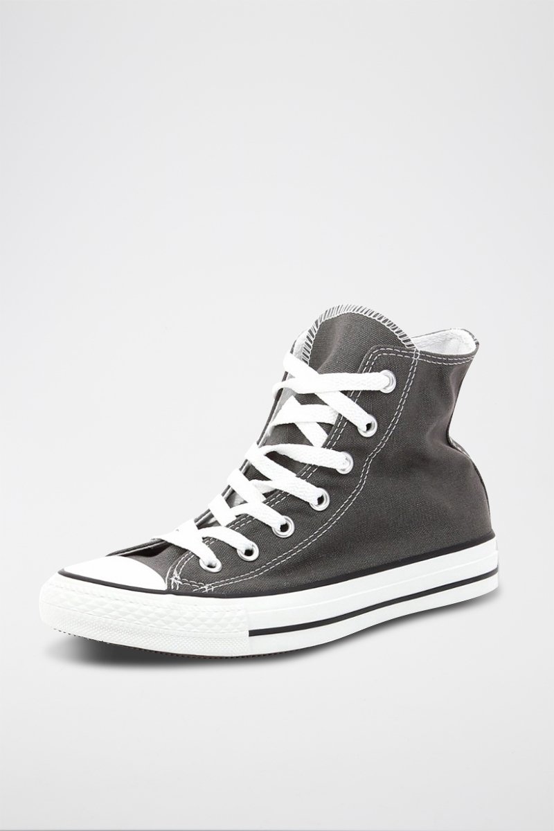 Sneakers de corte alto Ctas HI - Blanco, negro y gris