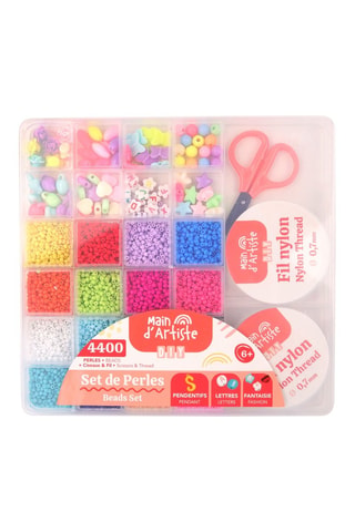 Coffret pour confectionner des bijoux - 4404 pièces - Dès 6 ans