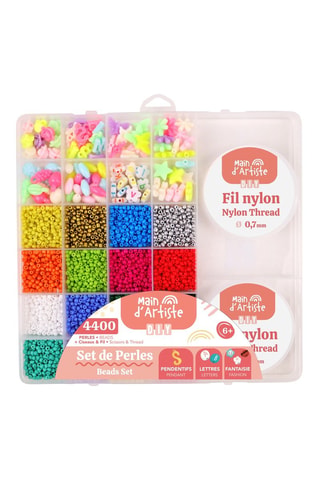 Coffret pour confectionner des bijoux - 4404 pièces - Dès 6 ans